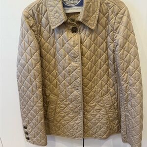 Burberry Quilted Beige Puffer Jacket
